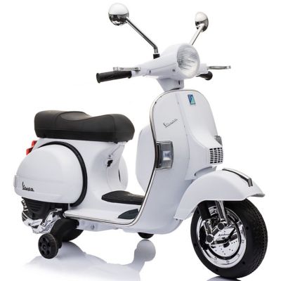 Image showing  12V Vespa Scooter, White
