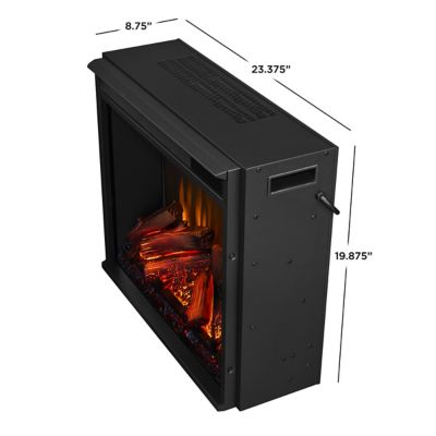 Image showing 6 th Real Flame Electric Indoor Vivid Firebox, 23.375 in.