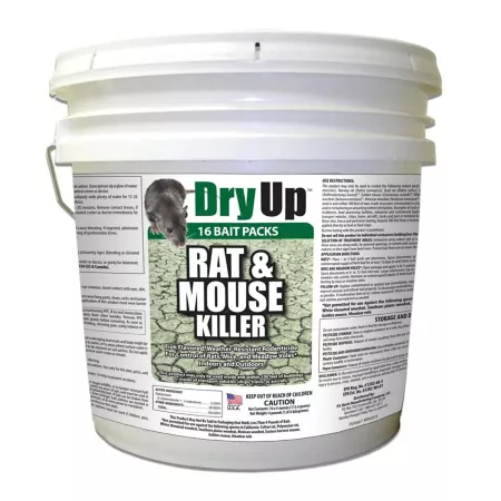 Harris 4 oz Dry Mice and Rat Killer Pack of 16 Animal & Rodent Bait