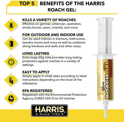 Image showing  60g Ready-to-Use Indoor/Outdoor Cockroach Killer