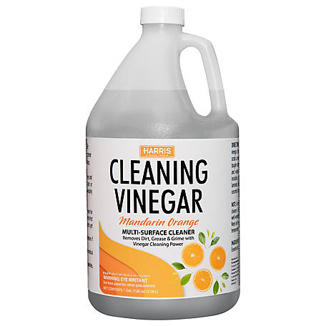 Harris Cleaning Vinegar, Mandarin Orange, All Purpose Household Surface Cleaner, 128 oz.