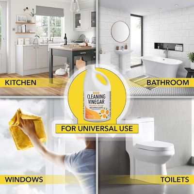 Image showing  128 oz. Cleaning Vinegar Mandarin Orange Scented All-Purpose Household Surface Cleaner