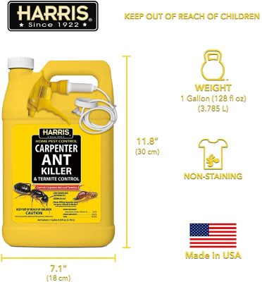 Image showing 5 th Harris 1 gal. Carpenter Ant Killer and Termite Control