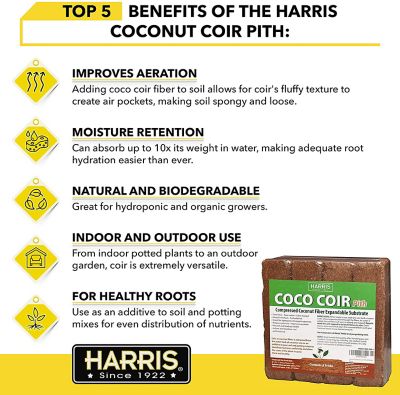 Image showing  9 qt. Coconut Coir Piths, 4-Pack