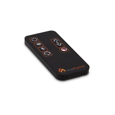 Image showing 8 th Real Flame Electric Indoor Corretto Wall-Mounted Fireplace, 72 in., Black