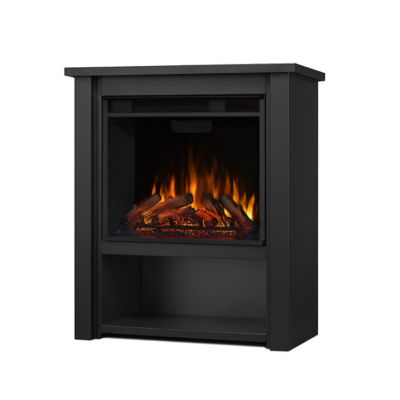 Image showing 7 th Real Flame Electric Indoor Hollis Fireplace,32 in., Black