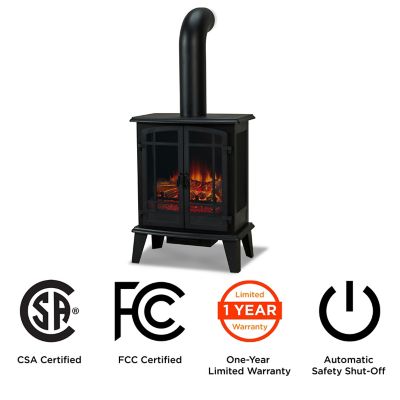 Image showing  Electric Indoor Foster Stove Fireplace, 25 in.
