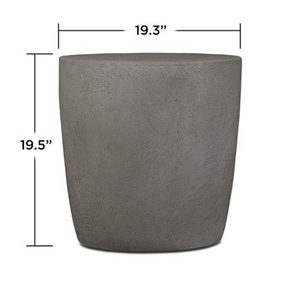 Image showing  20 lb. Riverside Propane Tank Cover, Glacier Gray