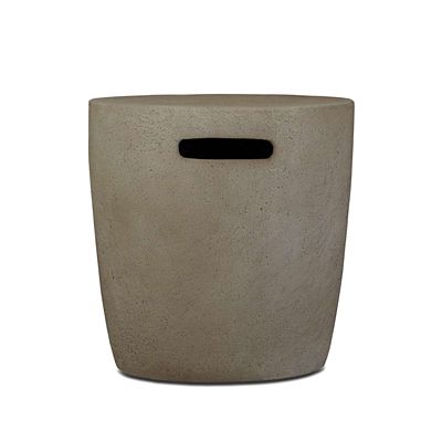 Image showing  20 lb. Riverside Propane Tank Cover, Glacier Gray