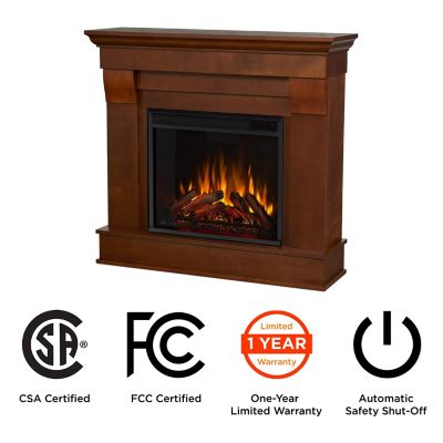 Image showing  Electric Indoor Chateau Fireplace, 40.9 in., Espresso