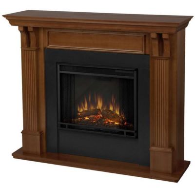 Image showing  Electric Indoor Ashley Fireplace, 48.03 in., White