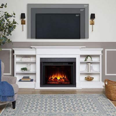 Image showing  92 in. Electric Ashton Grand Media Fireplace