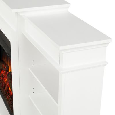 Image showing  92 in. Electric Ashton Grand Media Fireplace
