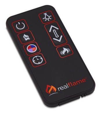 Image showing  72 in. Frederick Media Center Electric Fireplace in Chestnut Oak