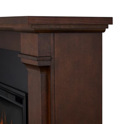 Image showing  63 in. Electric Callaway Grand Fireplace, Chestnut Oak, 5,000 BTU