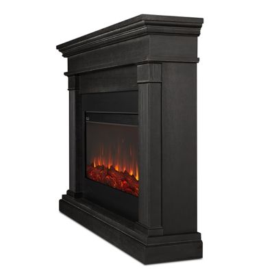 Image showing  58.5 in. Beau Landscape Electric Fireplace in Gray