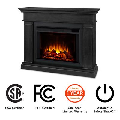 Image showing  55.5 in. Electric Centennial Grand Fireplace, Black