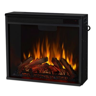 Image showing 6 th Real Flame Electric Indoor Aspen Fireplace, 48.5 in., Gray Barnwood