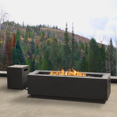 Real Flame Lanesboro Rectangle Propane, Can You Convert Any Propane Fire Pit To Natural Gas