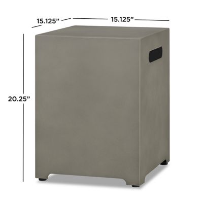 Image showing  Propane Tank Cover, Mist Gray