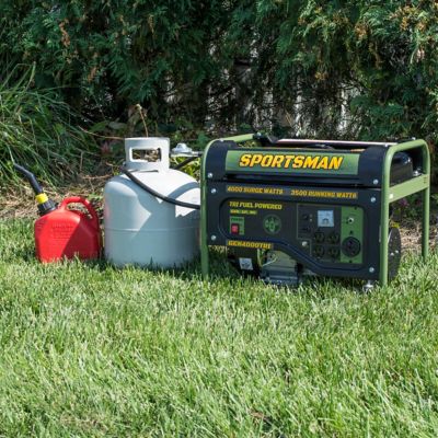 Image showing 7 th Sportsman 4,000/3,500-Watt Tri-Fuel Portable Generator
