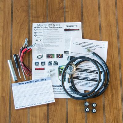 Image showing 8 th Sportsman 4,000/3,500-Watt Tri-Fuel Portable Generator