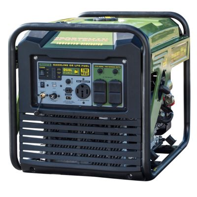Sportsman 7,000-Watt Dual Fuel Digital Inverter Portable Generator I have only used this so far for the break in period but it ran great