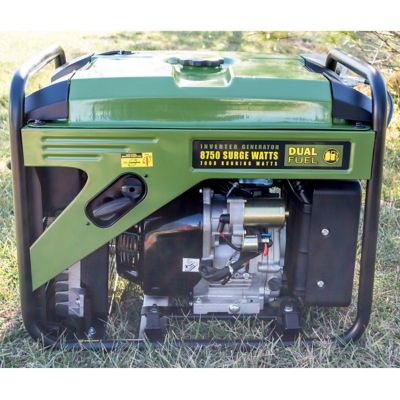 Image showing  8,750/7,000-Watt Dual-Fuel Digital Inverter Portable Generator