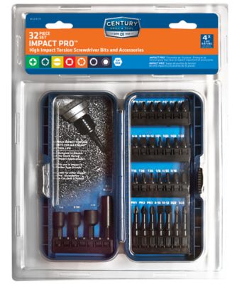 Century Drill & Tool Screwdriving Bit Set 32Pc Impact Pro