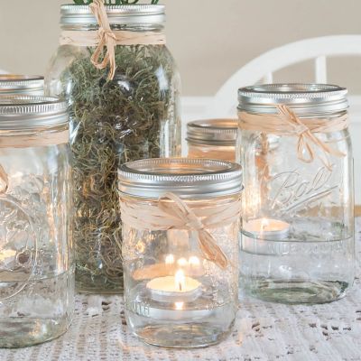 Image showing  Unscented Tea Light Candles, 6-7 Hour Burn Time, 200-Pack