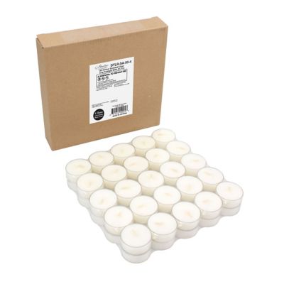 Stonebriar Collection Citronella Tea Light Candles, 4 Hour Burn Time, 50 pk., DTL-SA-50-4