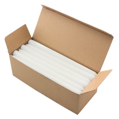 Stonebriar Collection Unscented Dripless Taper Candles, 30-Pack