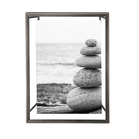 Stonebriar Collection Wire Frame Picture Frame, Gun Metal, SB-6287A