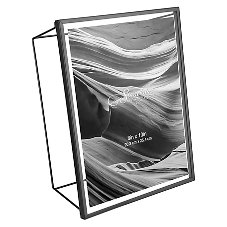 Stonebriar Collection 5 in. x 7 in. Wire Picture Frame, Gunmetal