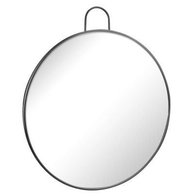 Image showing  Round Extra Large Metal Wall Mirror, 34 in., SB-6261A