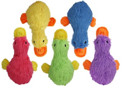 Multipet Duckworth Dog Squeak Toy, 13 in., Assorted Colors