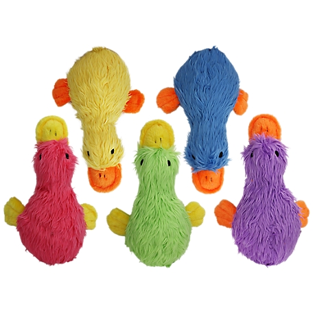 Multipet Duckworth Dog Squeak Toy, 13 in., Assorted Colors