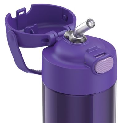 Image showing 6 th Thermos 12 oz. FUNtainer Vacuum-Insulated Stainless Steel Water Bottle