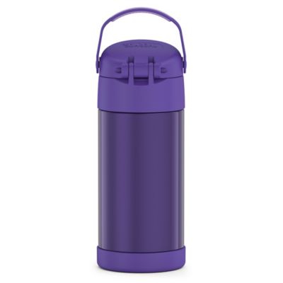 Image showing 7 th Thermos 12 oz. FUNtainer Vacuum-Insulated Stainless Steel Water Bottle