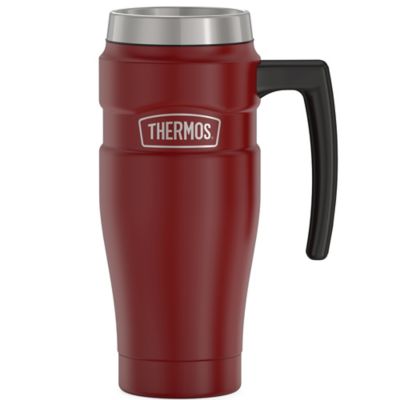 Image showing 6 th Thermos 16 oz. Stainless King Vacuum-Insulated Stainless Steel Travel Mug