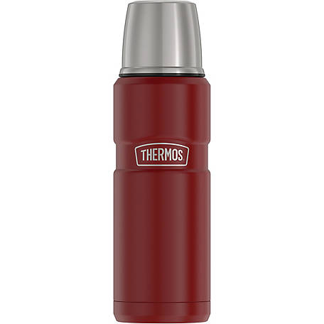 Thermos Charcoal Stainless Steel Hot And Cold Vacuum Insulated Drink Flask 470ml 