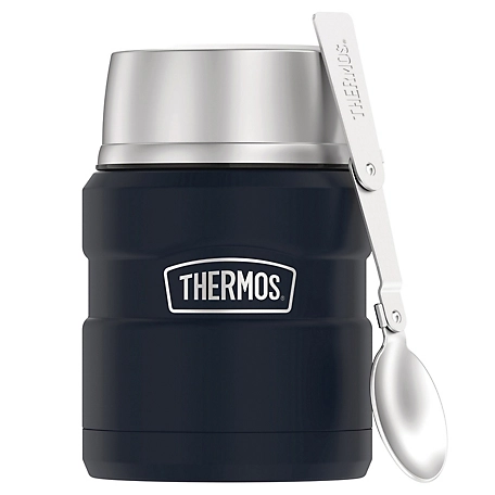 Thermos Vacuum Insulated Compact Beverage Bottle - 16 Oz. - Silver