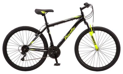 Pacific Men's 26 in. Mountain Bicycle, 21 Speed, Black