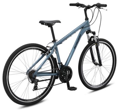 Image showing  Men's 700c 21-Speed Hybrid Bicycle, Blue