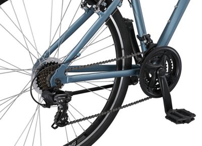 Image showing 6 th Schwinn Men's 700c 21-Speed Hybrid Bicycle, Blue