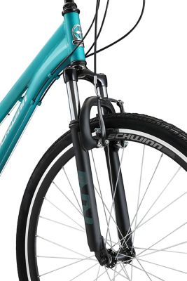 Image showing  Women's 700c 21-Speed Network 1 Hybrid Bike, Teal