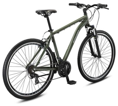 Image showing  Men's 700c 21-Speed GTX 1 Dual Sport Hybrid Bike, Green