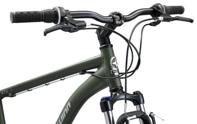 Image showing  Men's 700c 21-Speed GTX 1 Dual Sport Hybrid Bike, Green