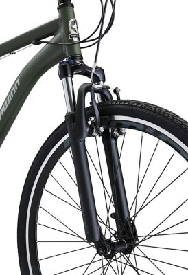 Image showing  Men's 700c 21-Speed GTX 1 Dual Sport Hybrid Bike, Green