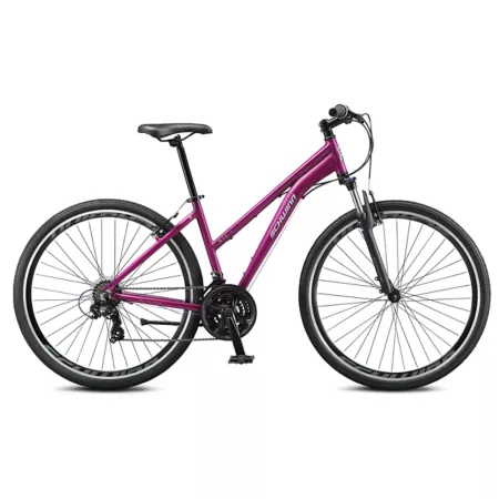 Schwinn GTX 1 Dual Sport Hybrid Bike 700c Wheels 21 Speed Purple Bikes